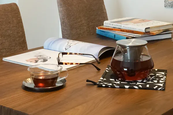 温かいドリンクでほっと一息