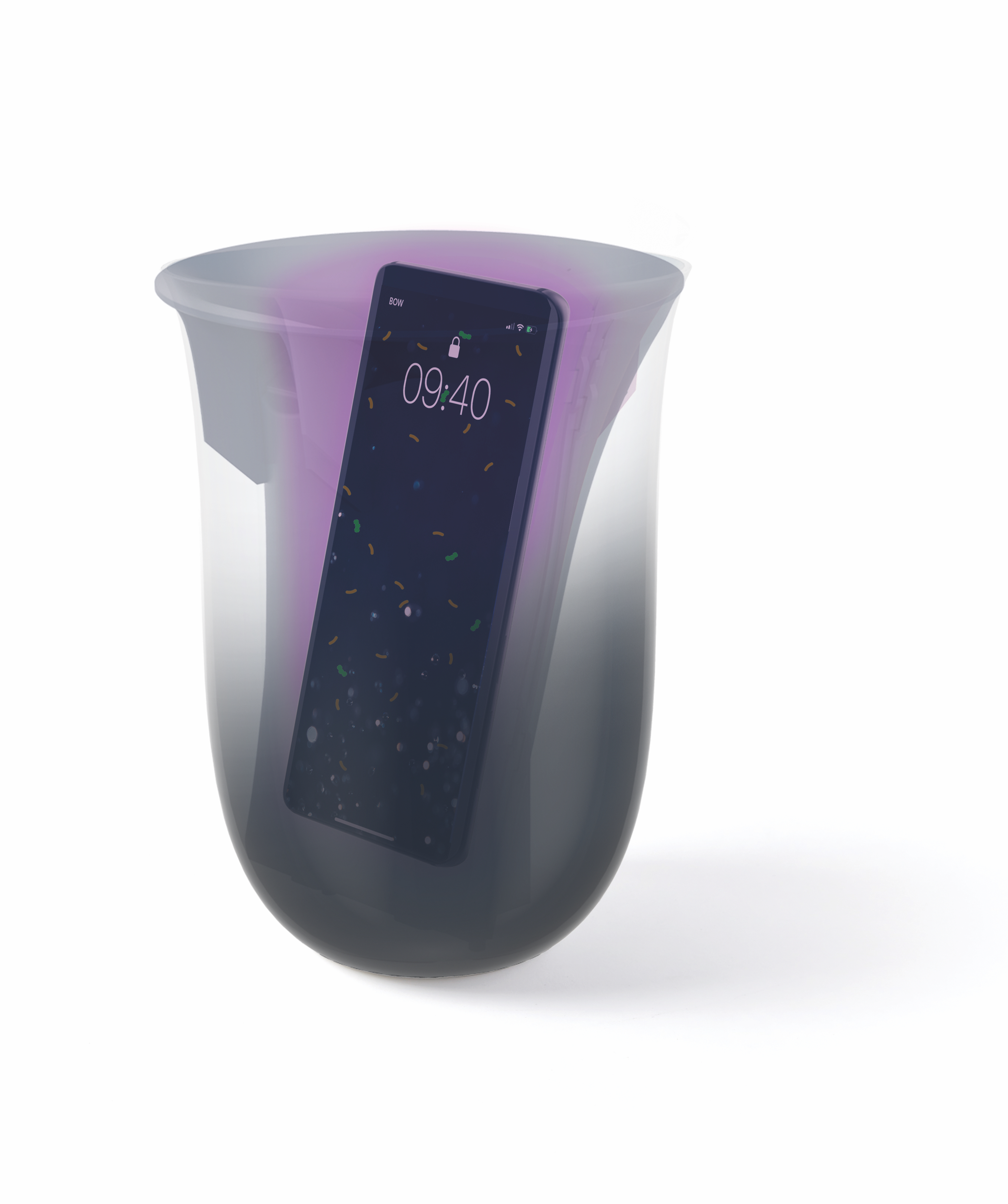 OBLIO 除菌ができる置き型スマホ充電器