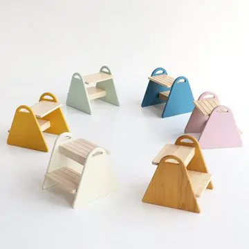 おしゃれで安全！お子様の自立を促すキッズステップ | レンタルできる家具